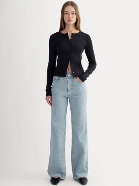 Everlane | The Way High Sailor Jean~Light Indigo NWT ~ size 30 | 31.5” Inseam